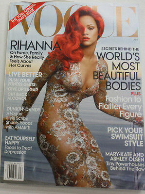 Vogue Magazine Rihanna & Beautiful Bodies Of The World April 2011 NO ML 070315R