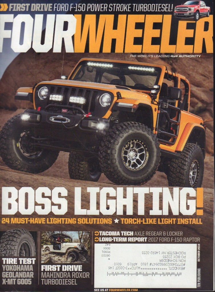 Four Wheeler Magazine October 2018 Toyo Tires 090718AME