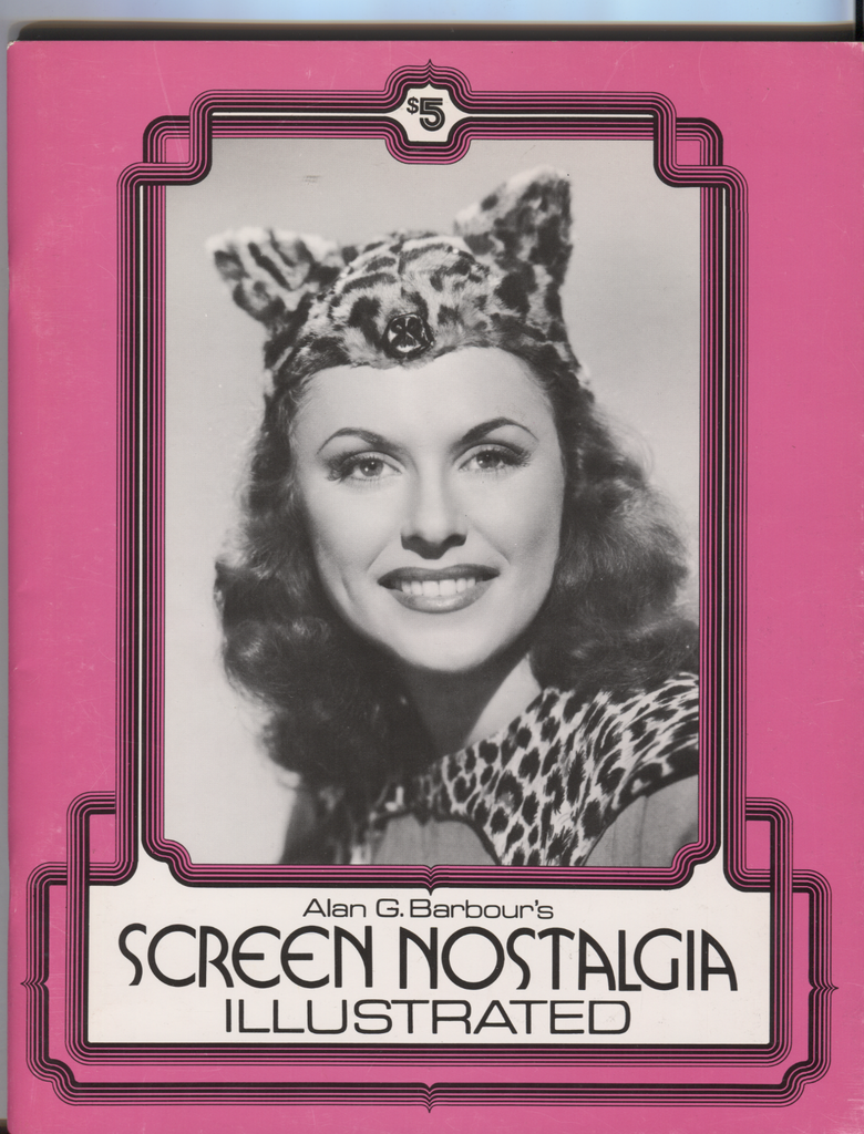 Alan G Barbours Screen Nostalgia Illustrated #2 1975 RARE 062420DBE