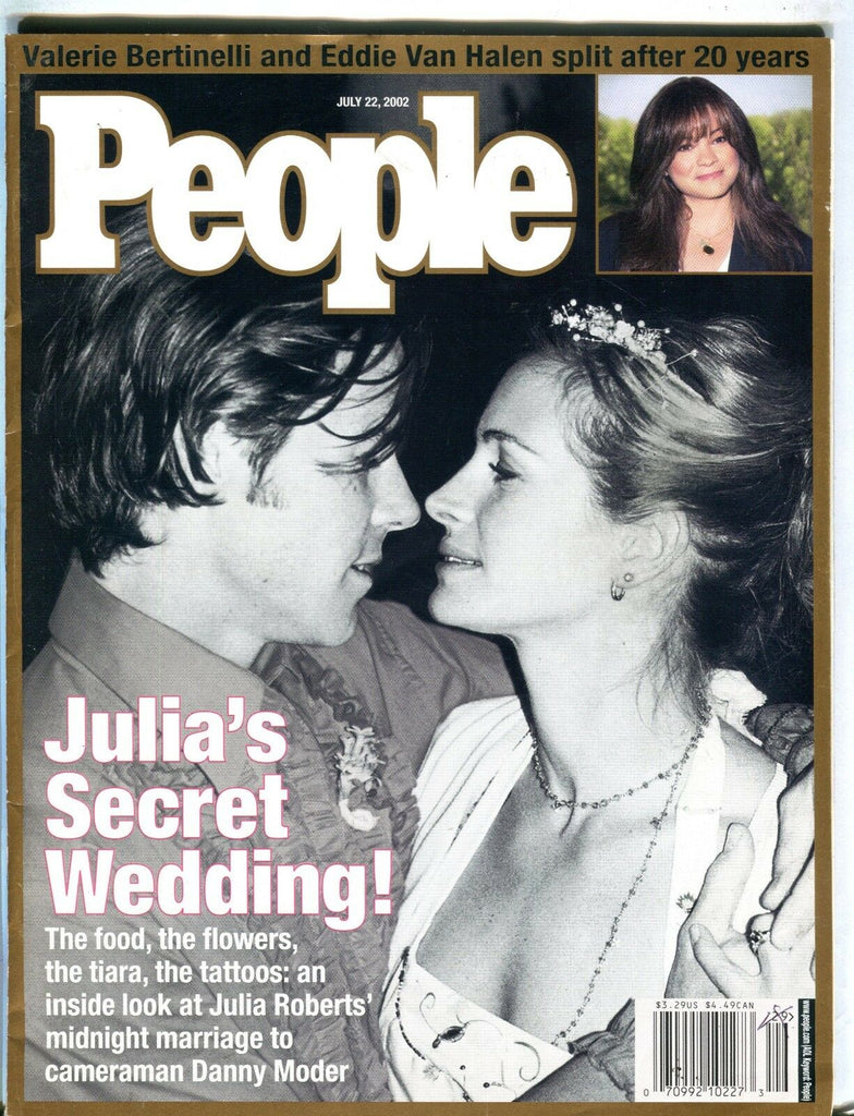 People Magazine July 22 2002 Julia Roberts EX No ML 100316jhe