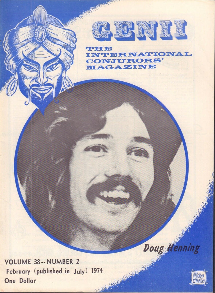 Genii Magic Magazine February 1974 Doug Henning 092917nonDBE
