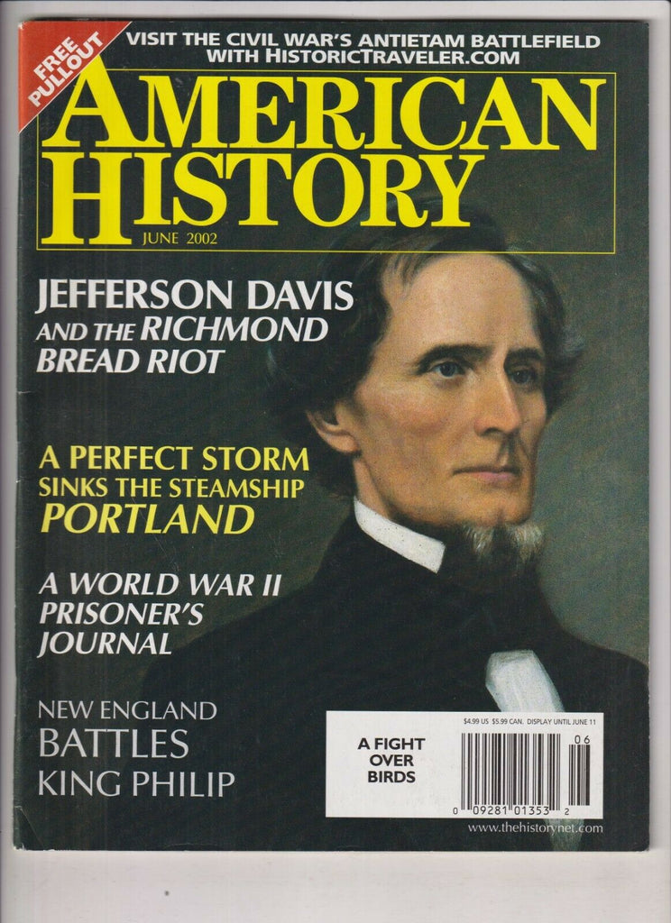 American History Mag Jefferson Davis & WWII June 2002 032920nonrh