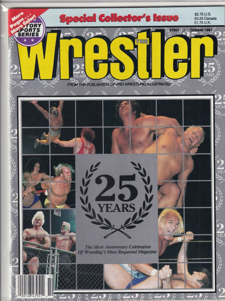 The Wrestler Magazine 25 Years Billy Graham Sting October 1991 060319nonr