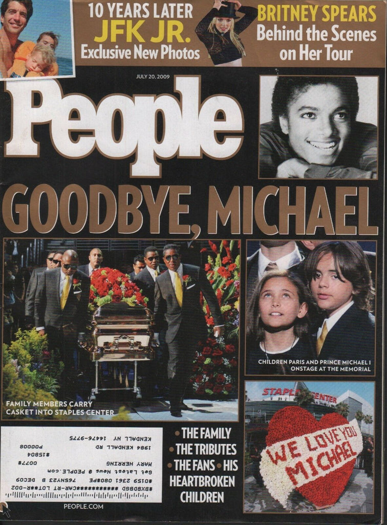 People Weekly July 20 2009 michael Jackson Britney Spears w/ML 050918DBE