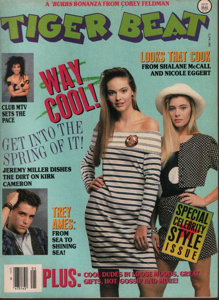 Tiger Beat Magazine May 1989 Trey Ames Shalane McCall Nicole Eggert 081120AME