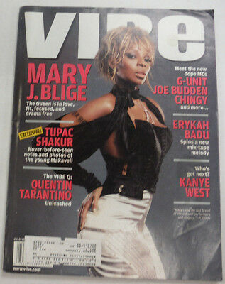 Vibe Magazine Mary J. Blige & Tupac Shakur November 2003 020715R