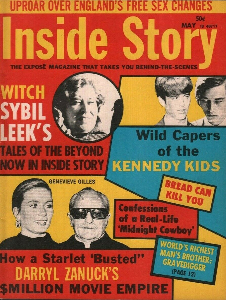 Inside Story may 1971 JFK Jr Jackie Onassis Rose Kennedy 061919DBE