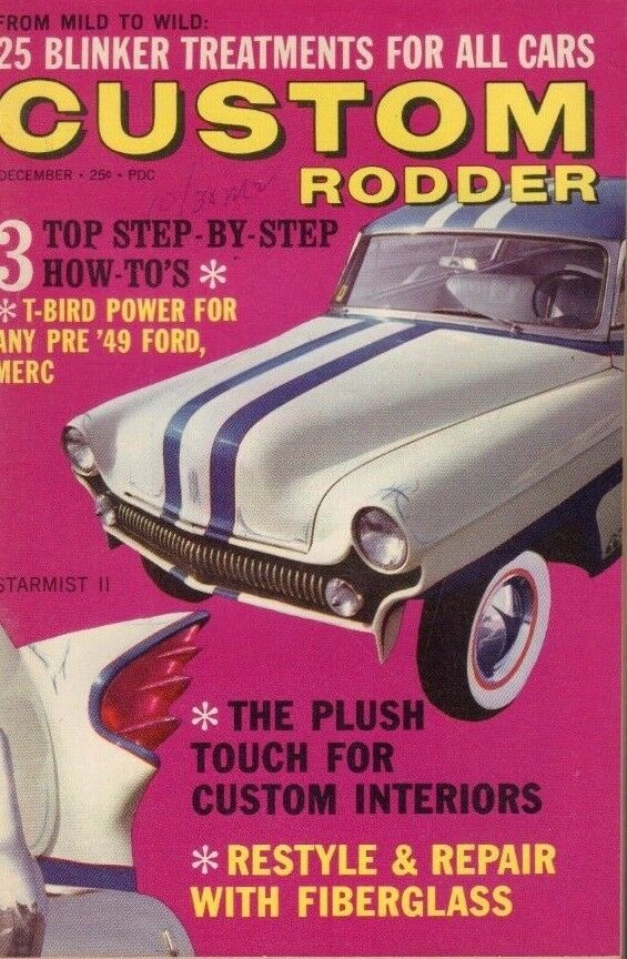 Custom Rodder December 1962 Alex Walordy Martyn Schorr 122218DBE