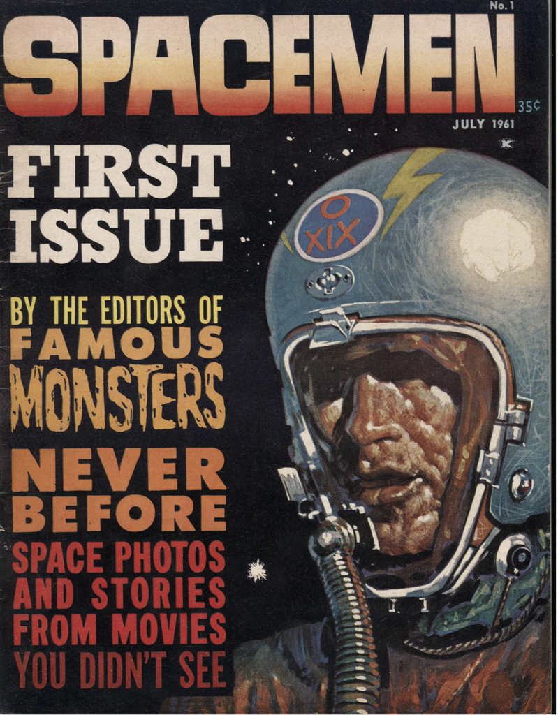 Spaceman July 1961 No.1 Premiere Issue Editors of Famous Monsters 072420DBE