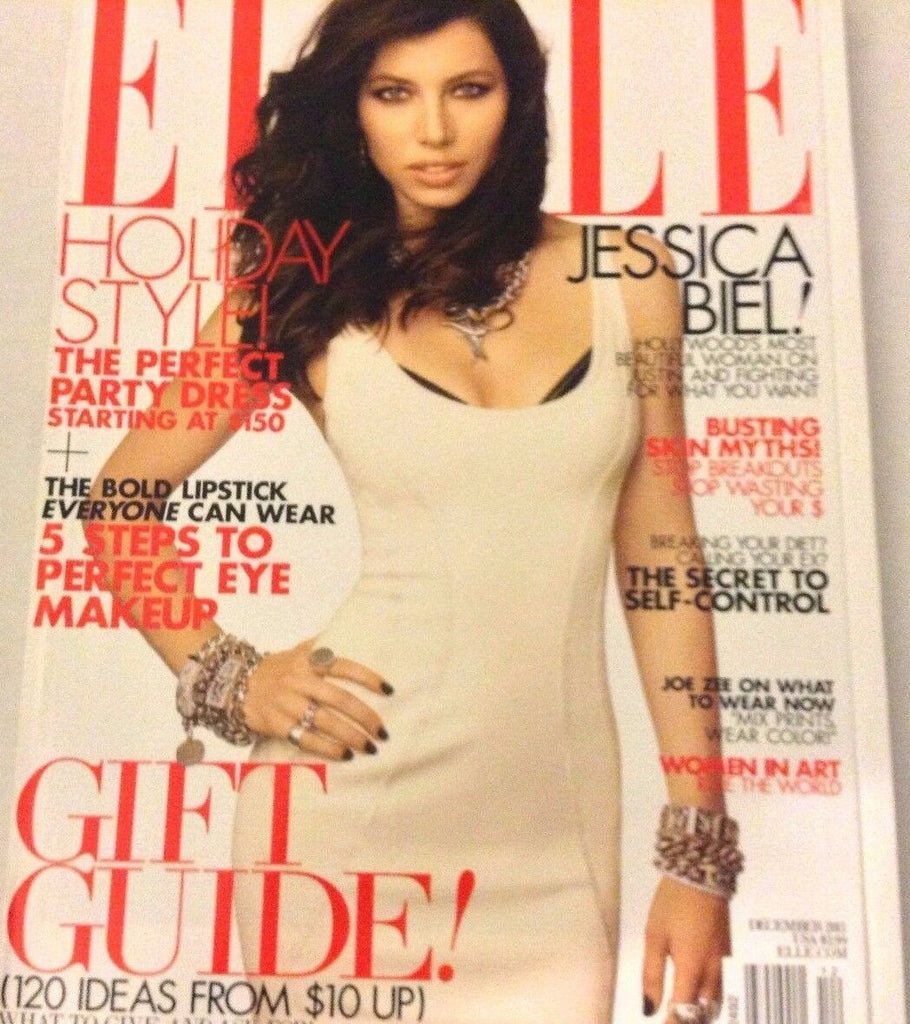 Elle Magazine Jessica Biel Joe Zee December 2011 NO ML 072717nonrh