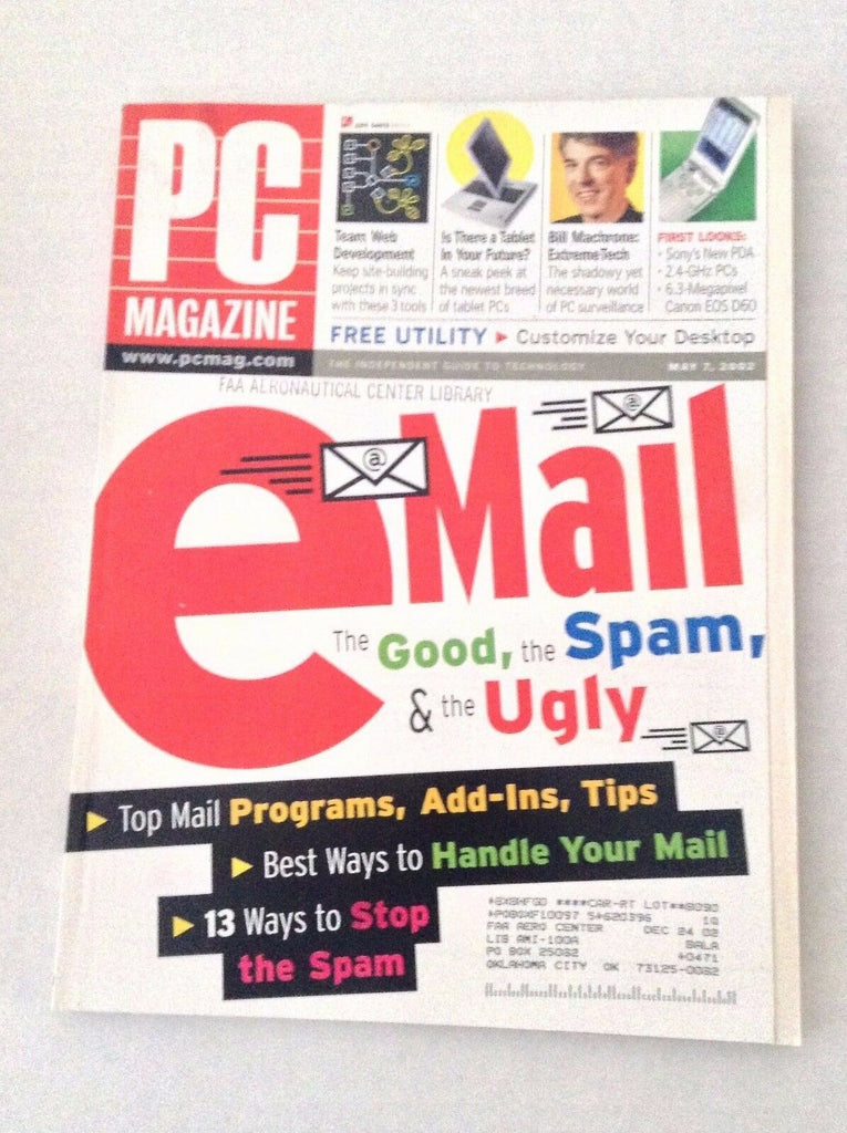 PC Magazine Email Spam And The Ugly May 7, 2002 022717NONRH