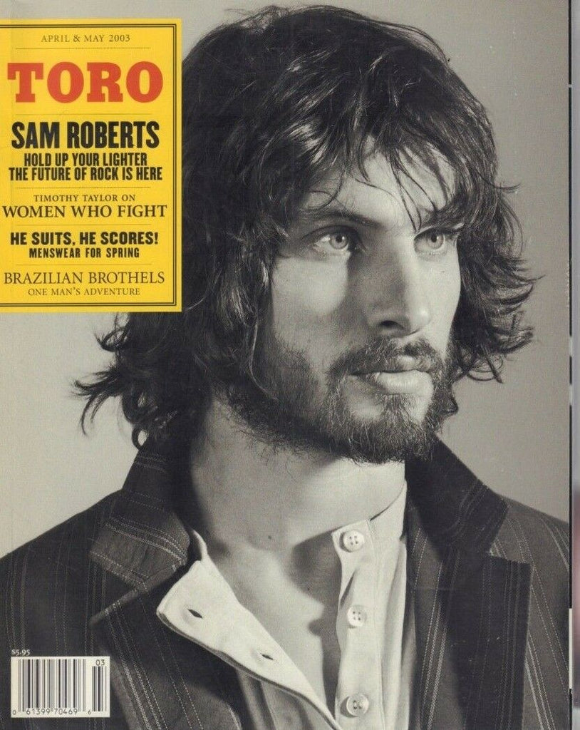 Toro April May 2003 Sam Roberts Timothy Taylor 120618DBF