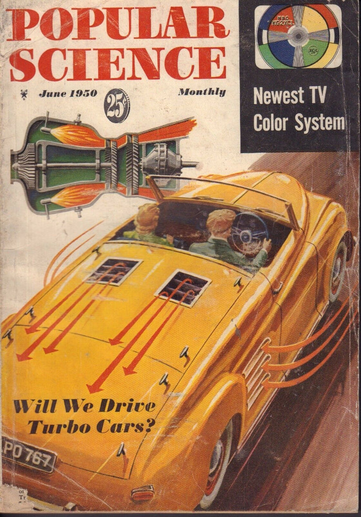 Popular Science Magazine June 1950 Turbo Cars 072717nonjhe