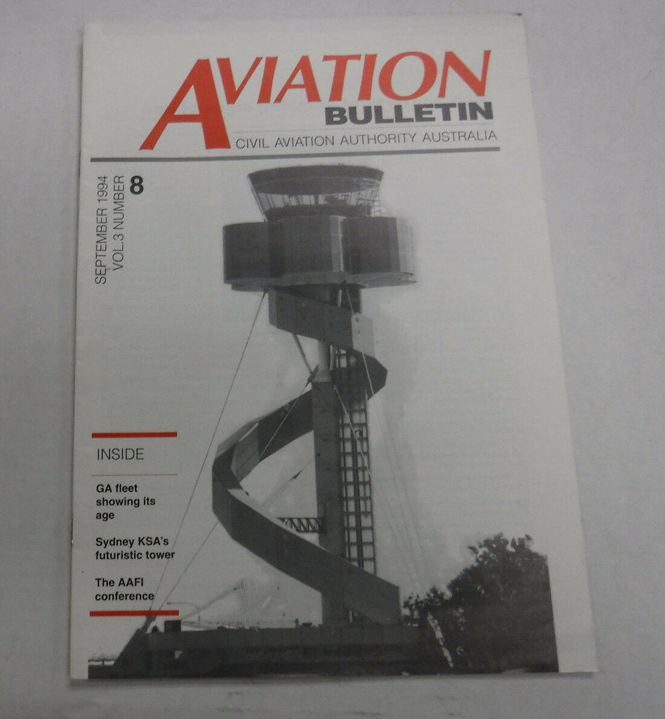 Aviation Bulletin Magazine GA Fleet Showing Its Age September 1994 FAA 110216R