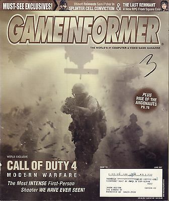 Gameinformer June 2007 Call of Duty 4 w/ML VG 072916DBE