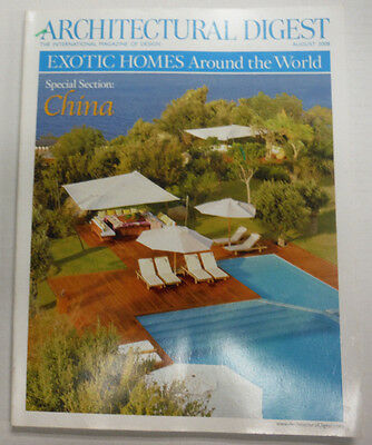Architectural Digest Magazine China Island Paradise Found August 2008 070615R