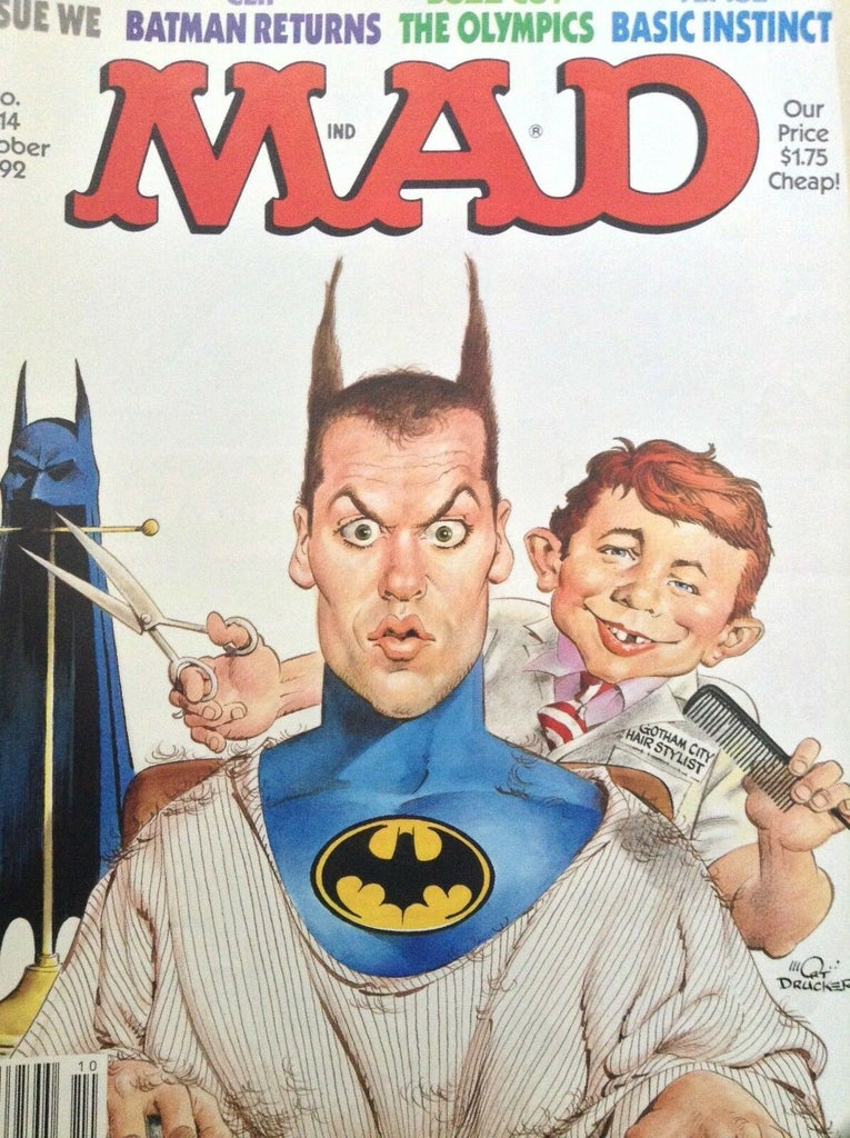 Mad Magazine Batman Returns & The Olympics October 1992 070718nonrh