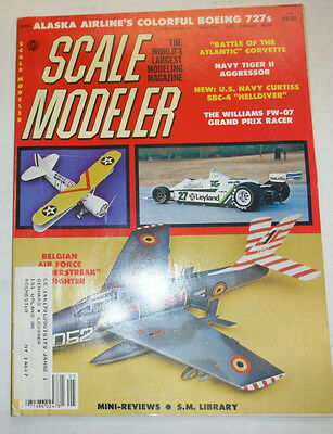 Scale Modeler Magazine Battle Of The Atlantic Corvette May 1981 040915R