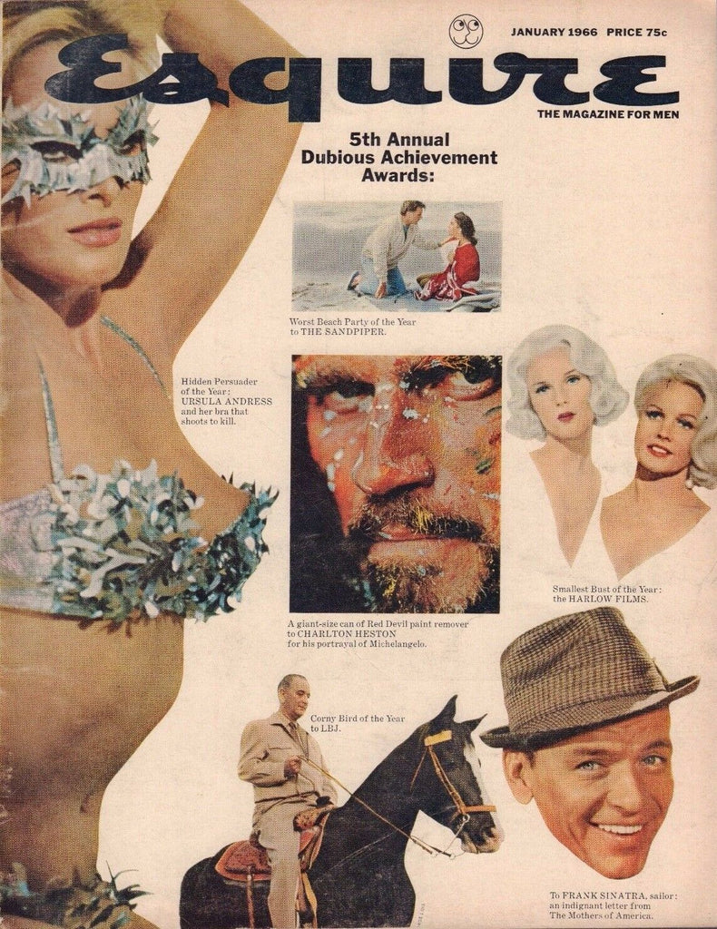 Look January 1966 Lyndon B Johnson, Frank Sinatra ,Charlton Heston 051017nonDBE2