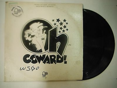 33 RPM Vinyl WLP Original Cast Album Oh Coward! Bell BELL-9001 120814KME