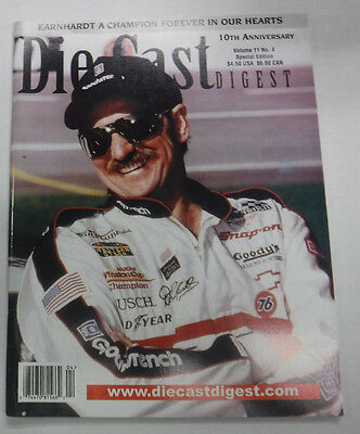 Die Cast Digest Magazine Dale Earnhardt 10th Anniversary 2001 081315R2