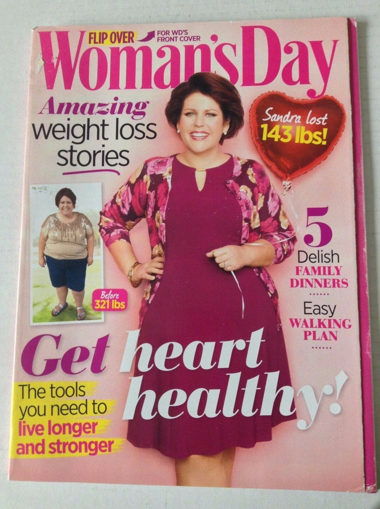 Woman's Day Magazine Sandra Lost 143 Lbs February 2015 050817nonrh