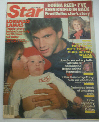 Star Magazine Lorenzo Lamas & Donna Reed May 1985 070715R