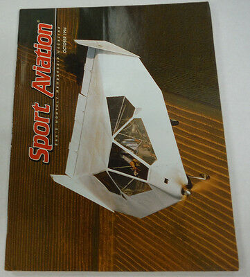 Sport Aviation Magazine Salute To Apollo October 1994 081414R