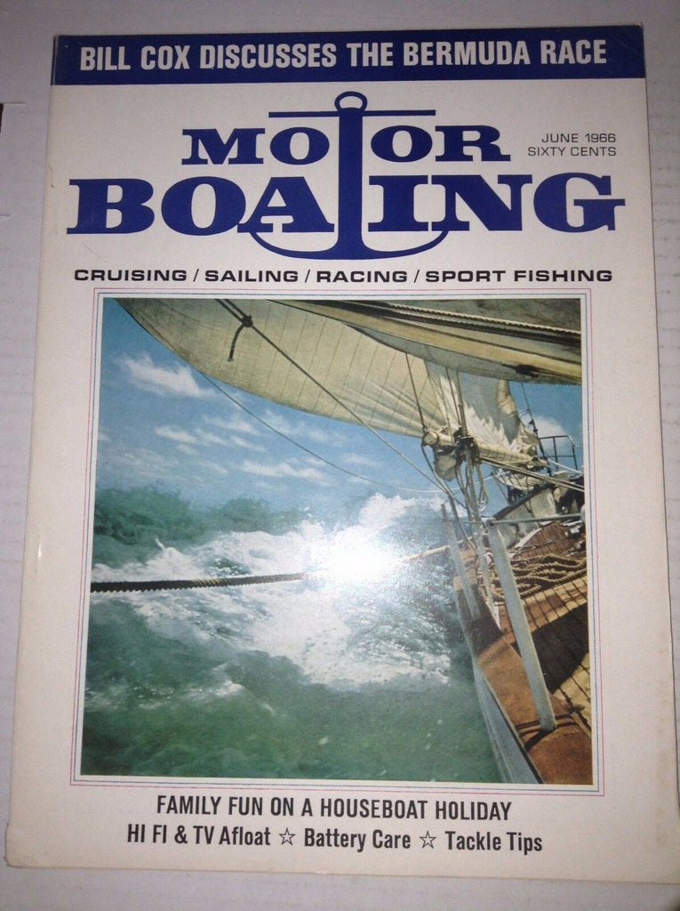 Motor Boating Magazine Bill Cox The Bermuda Race June 1966 042217nonrh2