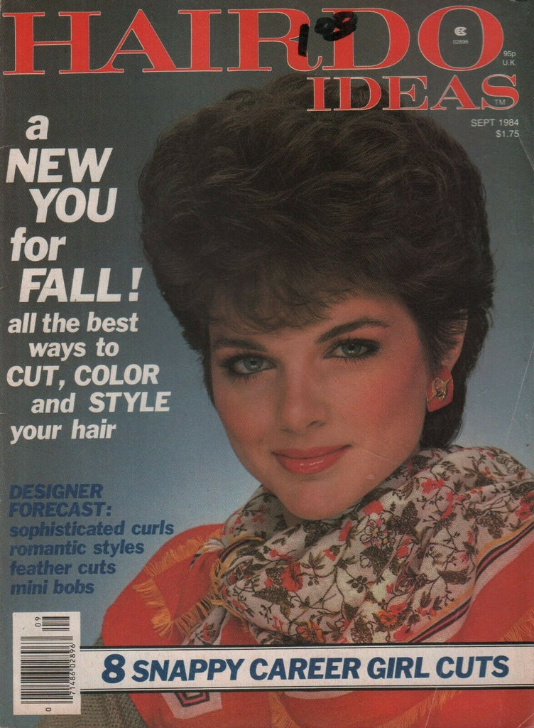 Hairdo Ideas September 1984 Vintage Hairstyle Magazine 072619AME2