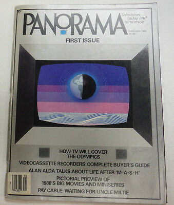 Panorama Magazine First Issue The Olympics February 1980 061115R