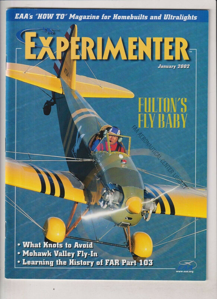 Experimenter Aviation Mag Fulton's Fly Baby January 2002 040420nonrh