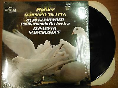 33 RPM Vinyl Mahler Symphony No4 in G Seraphim Records S1-60359 Stereo 050115SM