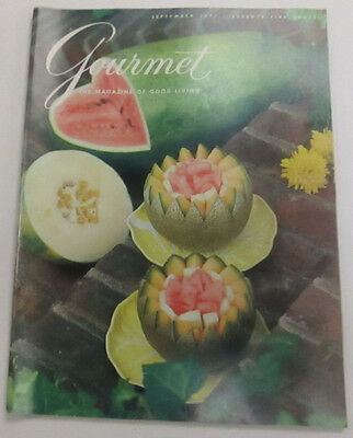 Gourmet Magazine Longleat Kitchen & Ice And Ice Cream September 1975 102914R