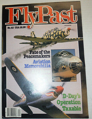 Fly Past Magazine Fate Of The Peacemakers & Memorabilia No.40 1984 040815R