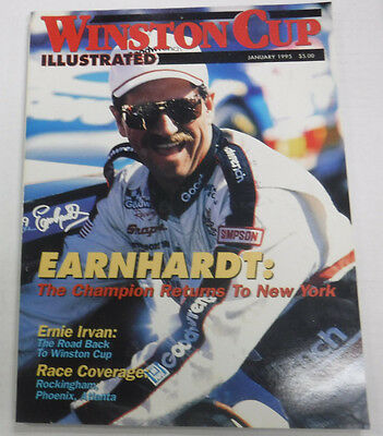 Winston Cup Magazine Dale Earnhardt & Ernie Irvan January 1995 081315R