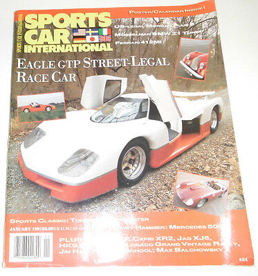 Sports Car International Magazine Eagle GTP Street Legal January 1991 080514R1
