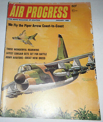 Air Progress Magazine The Piper Arrow January 1968 080514R