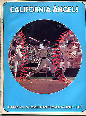 Official Scorebook Magazine 1978 California Angels VG 121815jhe