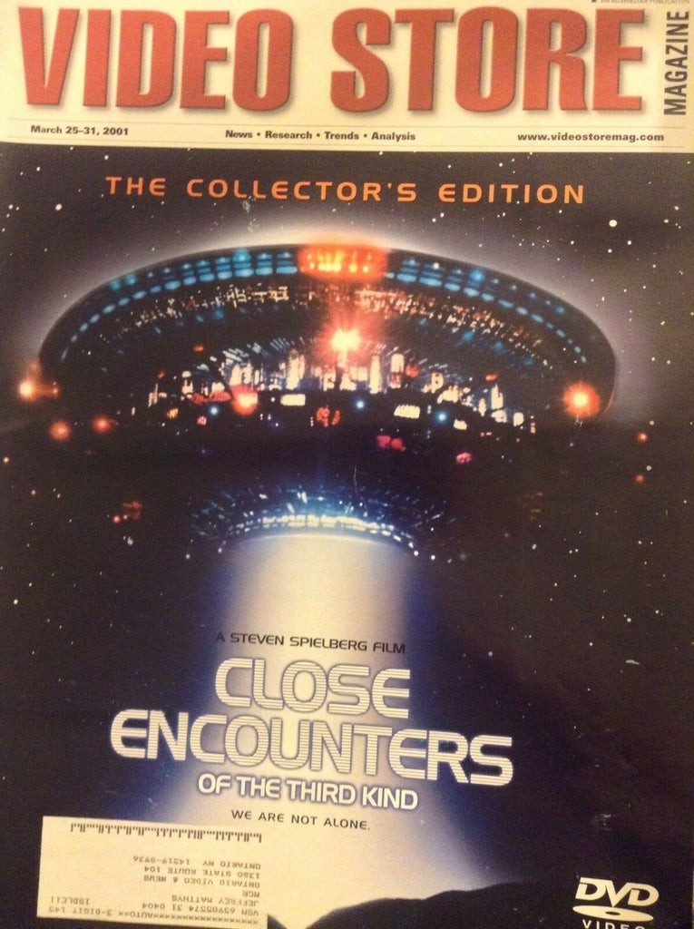 Video Store Magazine Close Encounters Of The Third March 31, 2001 010118nonrh