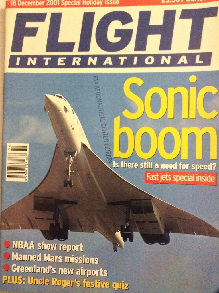 Flight International Magazine Fast Jets Special December 2001 FAL 091717nonrh