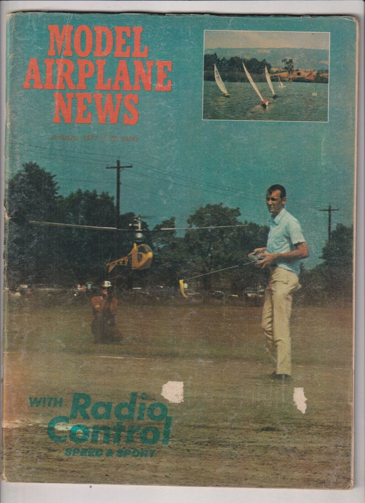 Model Airplane News Mag Dave Gray Of Gray-Mar January 1971 040420nonrh
