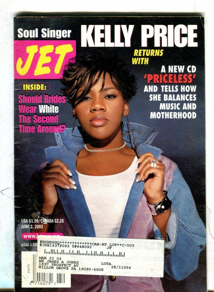 Jet Magazine June 2 2003 Kelly Price Priceless 071117nonjhe