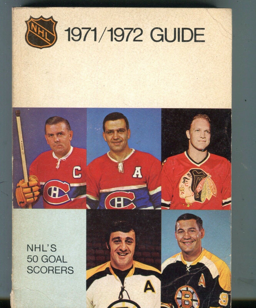 NHL 1971-1972 Guide Bobby Hull VG 051817nonjhe