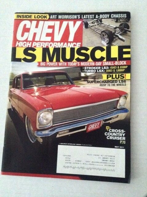 Chevy High Performance Magazine Cross Country Cruiser May 2011 031317NONRH