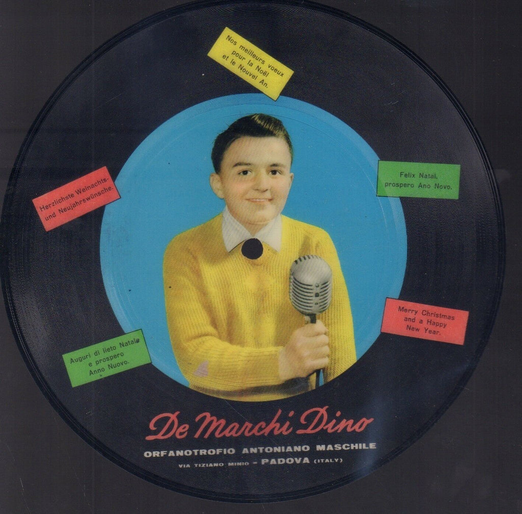 De Marchi Dino Italian Via Tiziano Minio Padova Italy 45 RPM Flexi Disc 45AME