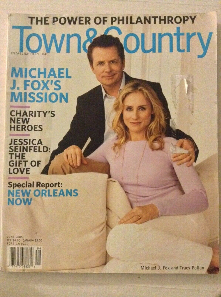 Town & Country Micheal J. Fox & Tracy Pollan June 2006 031319nonrh