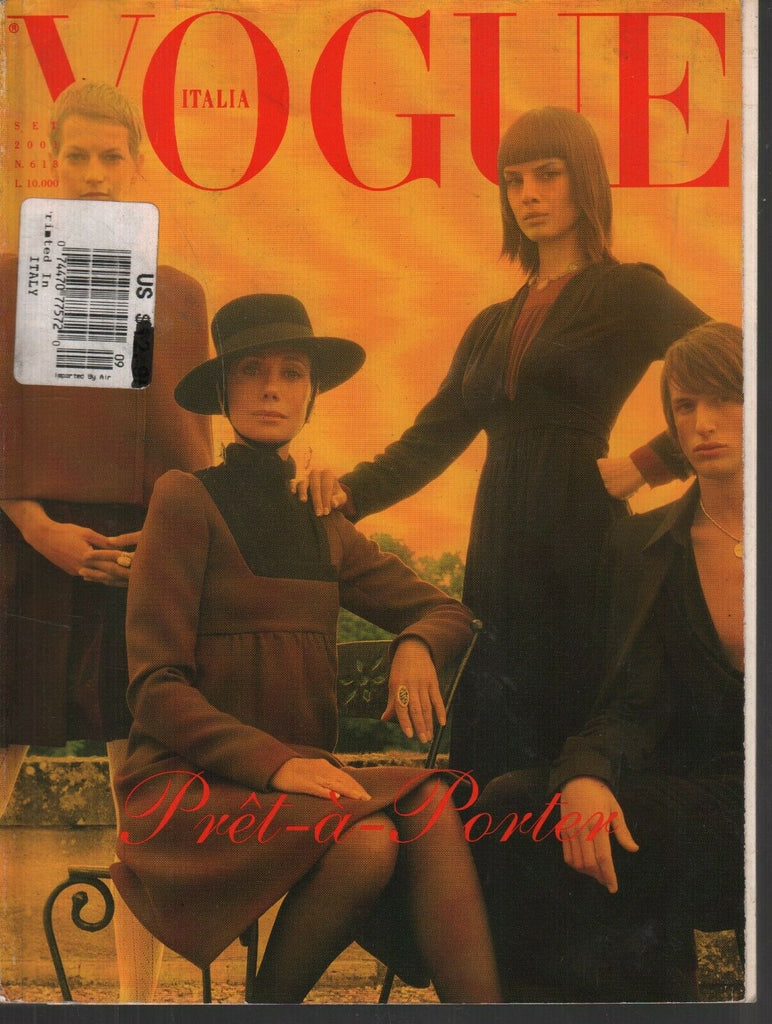 Vogue Italia September 2001 Patricia Arquette Chiara Mastroianni 080919AME2