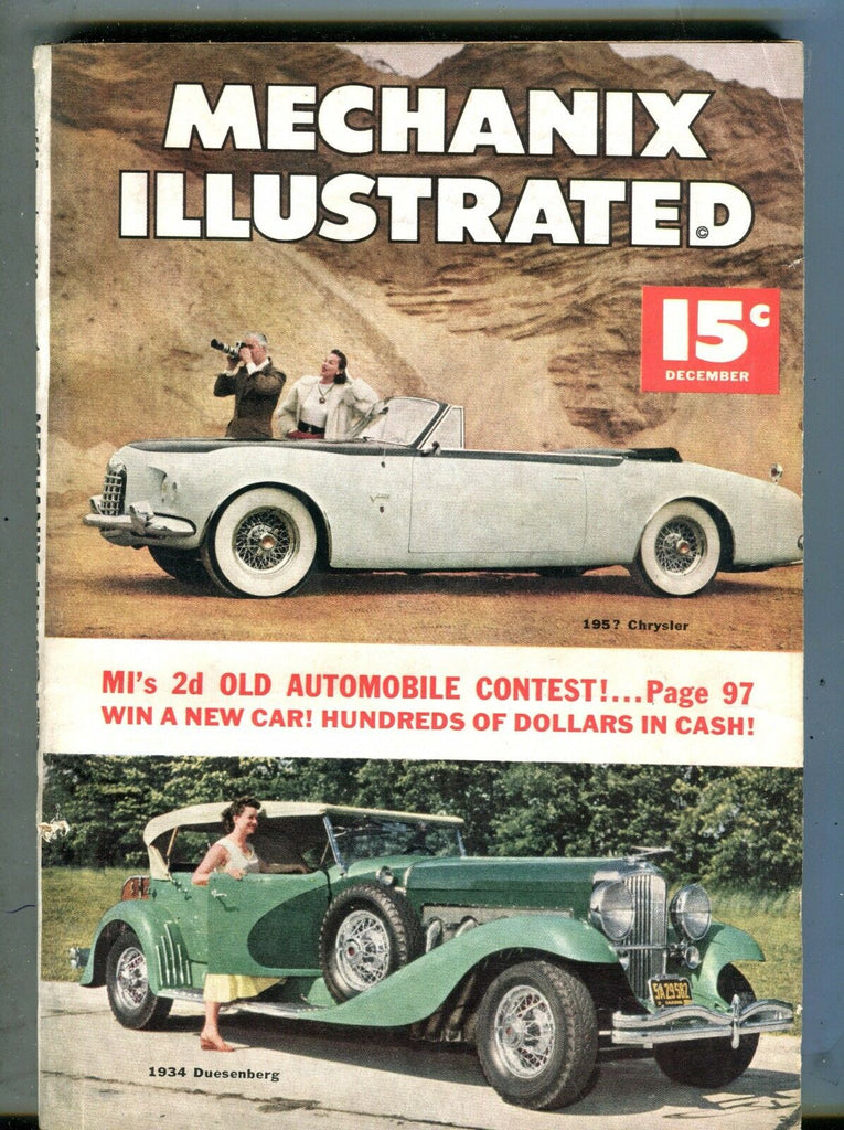 Mechanix Illustrated Magazine December 1952 1934 Dusenberg 062217nonjhe