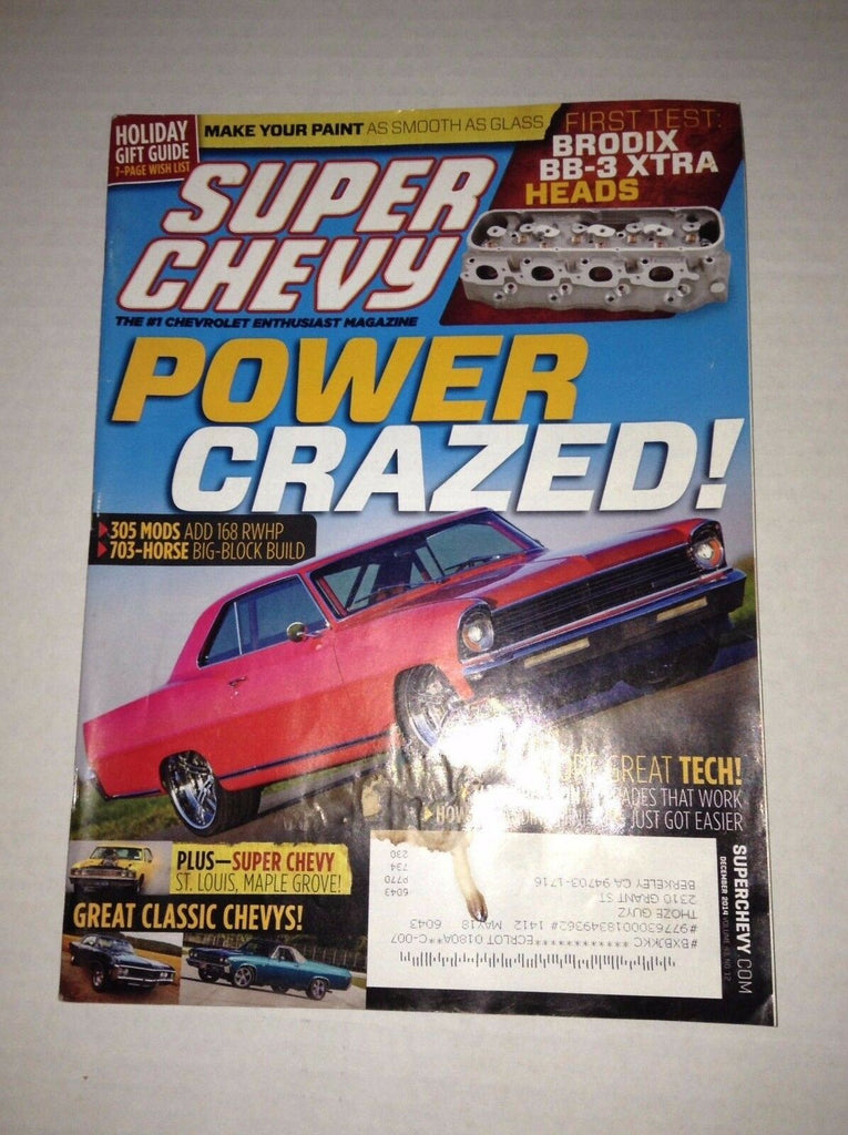 Super Chevy Magazine 305 Mods ZL1 Suspension December 2014 030717NONRH
